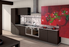 Acrylmalerei „Tomaten“ als Digitaldruck 